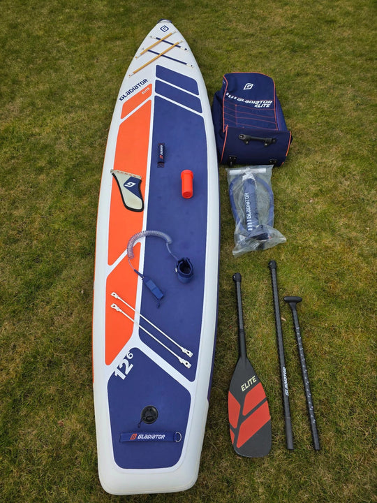 Gladiator Elite S 12'6 x 30" x 6" Touring iSUP - Ex Demo