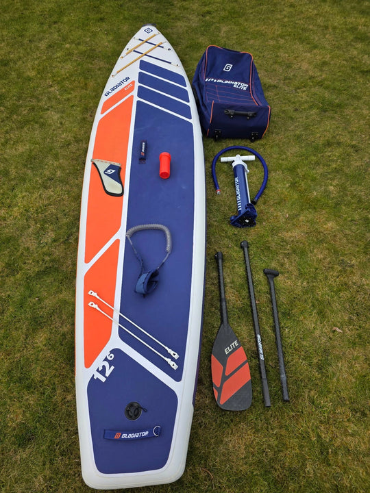 Gladiator Elite T 12'6 x 32" x 6" Touring iSUP - Ex Demo