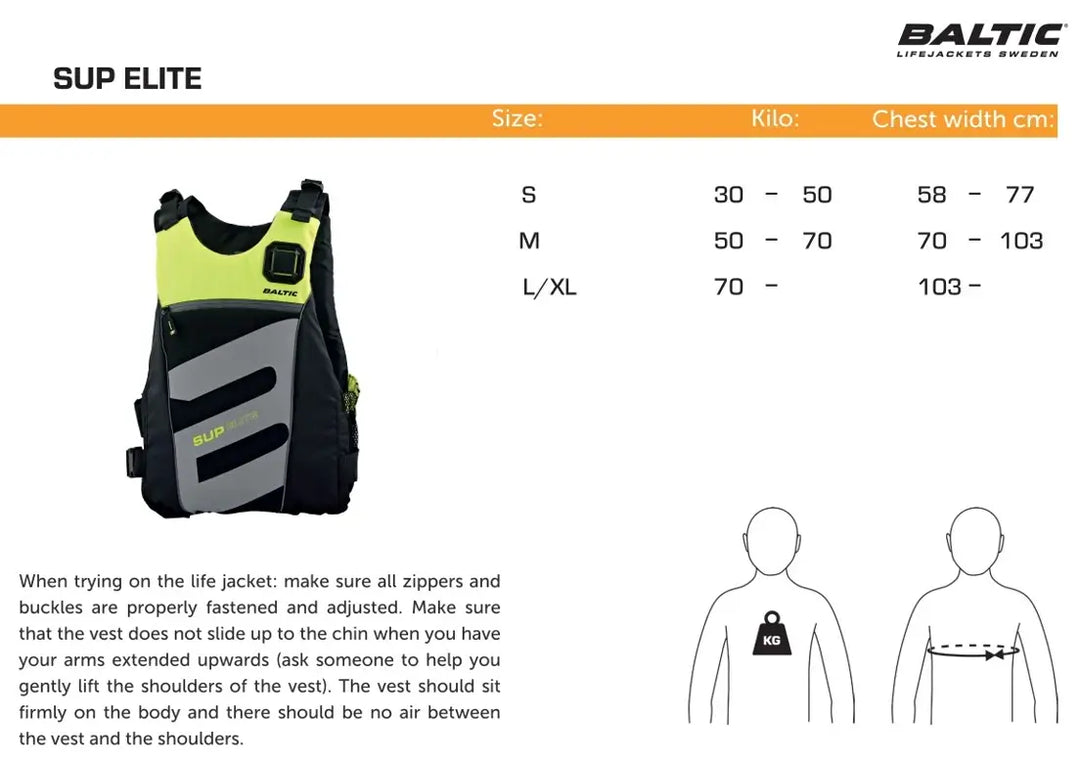 Baltic SUP Elite Buoyancy Aid