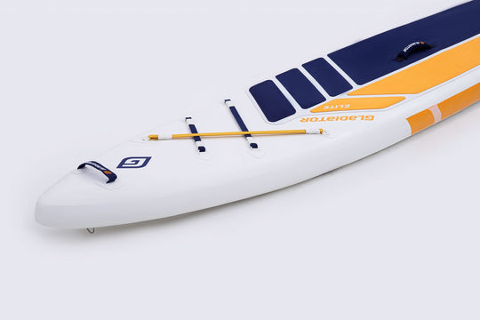 Gladiator Elite Race Kids 10'6 x 24 Paddleboard Nose Close Up