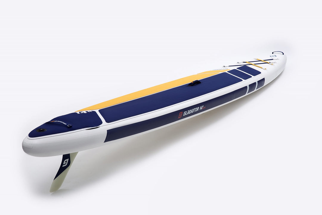 Gladiator Elite Race 14' x 25" Paddleboard Tail View