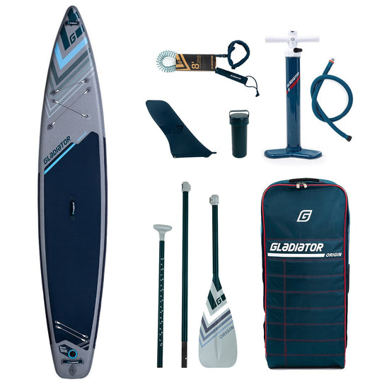 Gladiator Origin 12'6 LT Touring Paddleboard Package