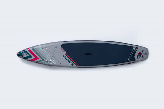 Gladiator Origin 12'6 Sport Touring Paddleboard Deck Outline