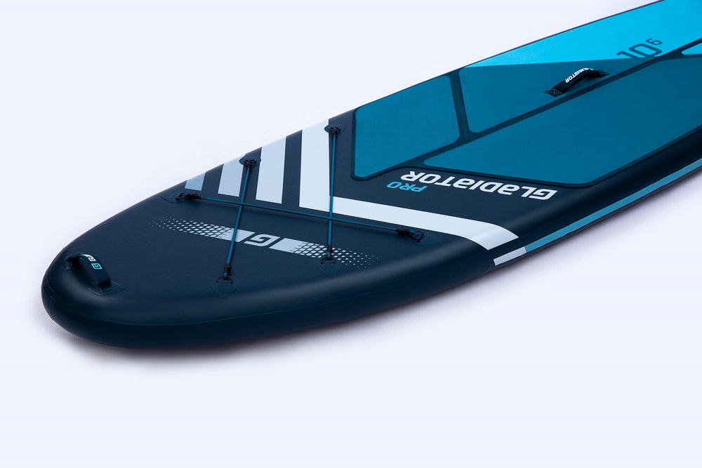 Gladiator Pro 10'6 Paddleboard Nose Close Up