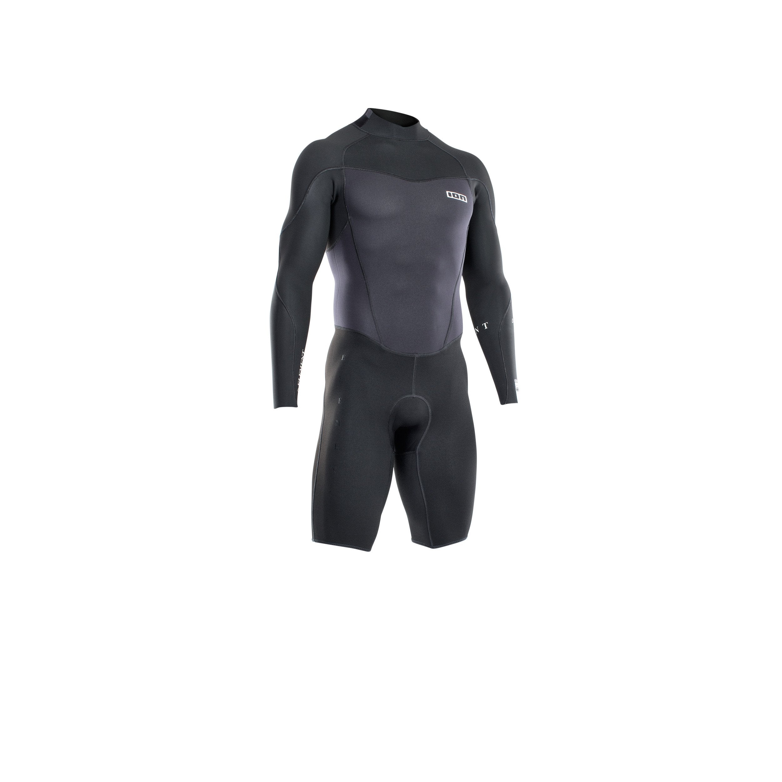 Shorty Ion Element 2/2 Ss Back Zip Black - Été 2024 | Glisse