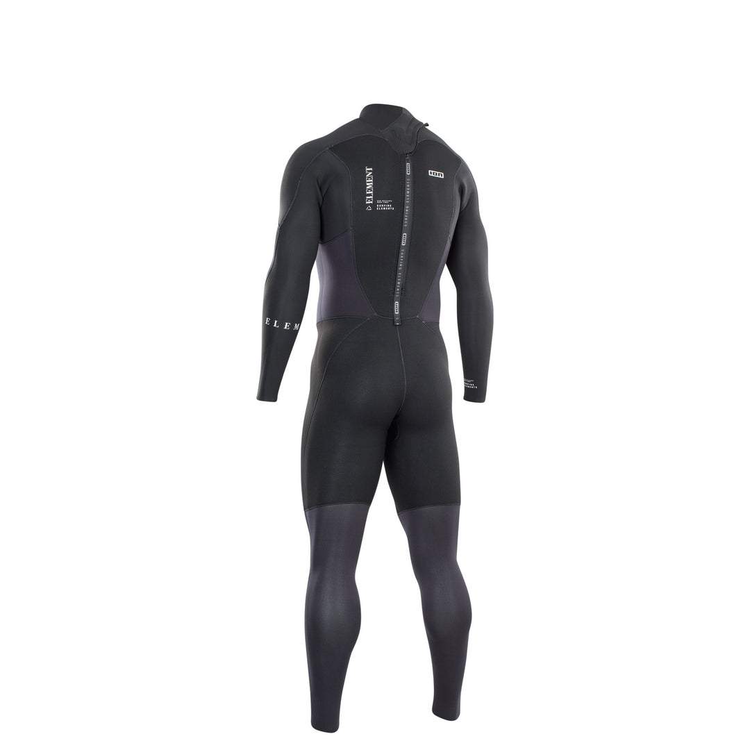 ION Element 3/2 Semidry Wetsuit Back View