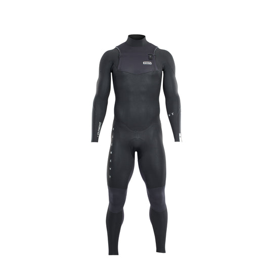Black ION Element Semidry 3/2 Wetsuit with a front zip