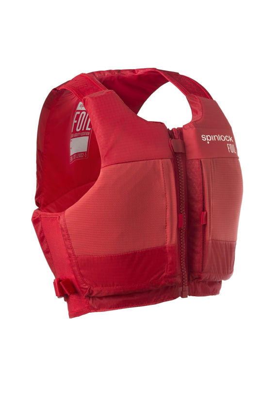 Red Spinlock Foil Buoyancy Aid