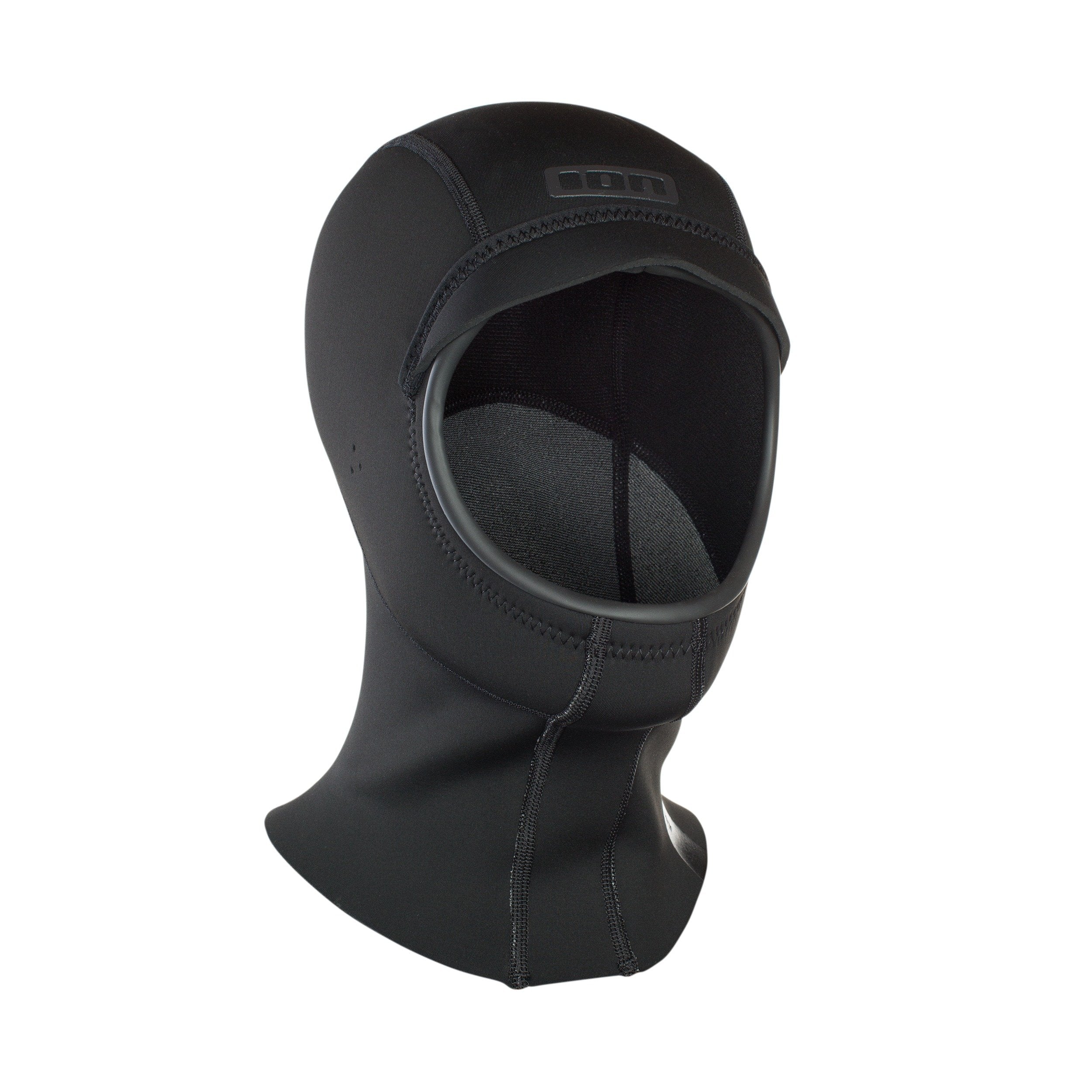 Black ION Neoprene Hood for surfing, 2/1mm thickness