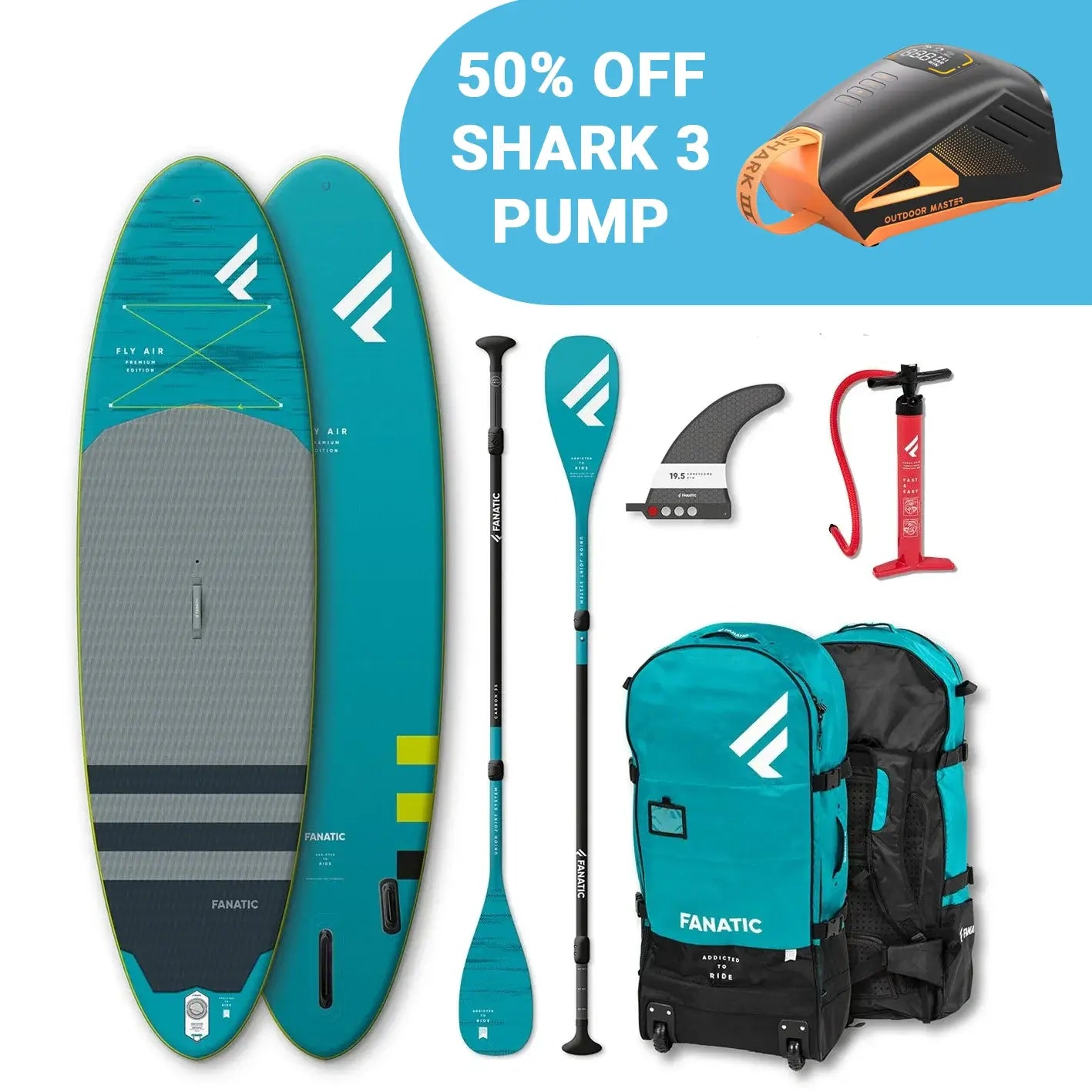 Fanatic Fly Air Premium 10'4 Package Offer