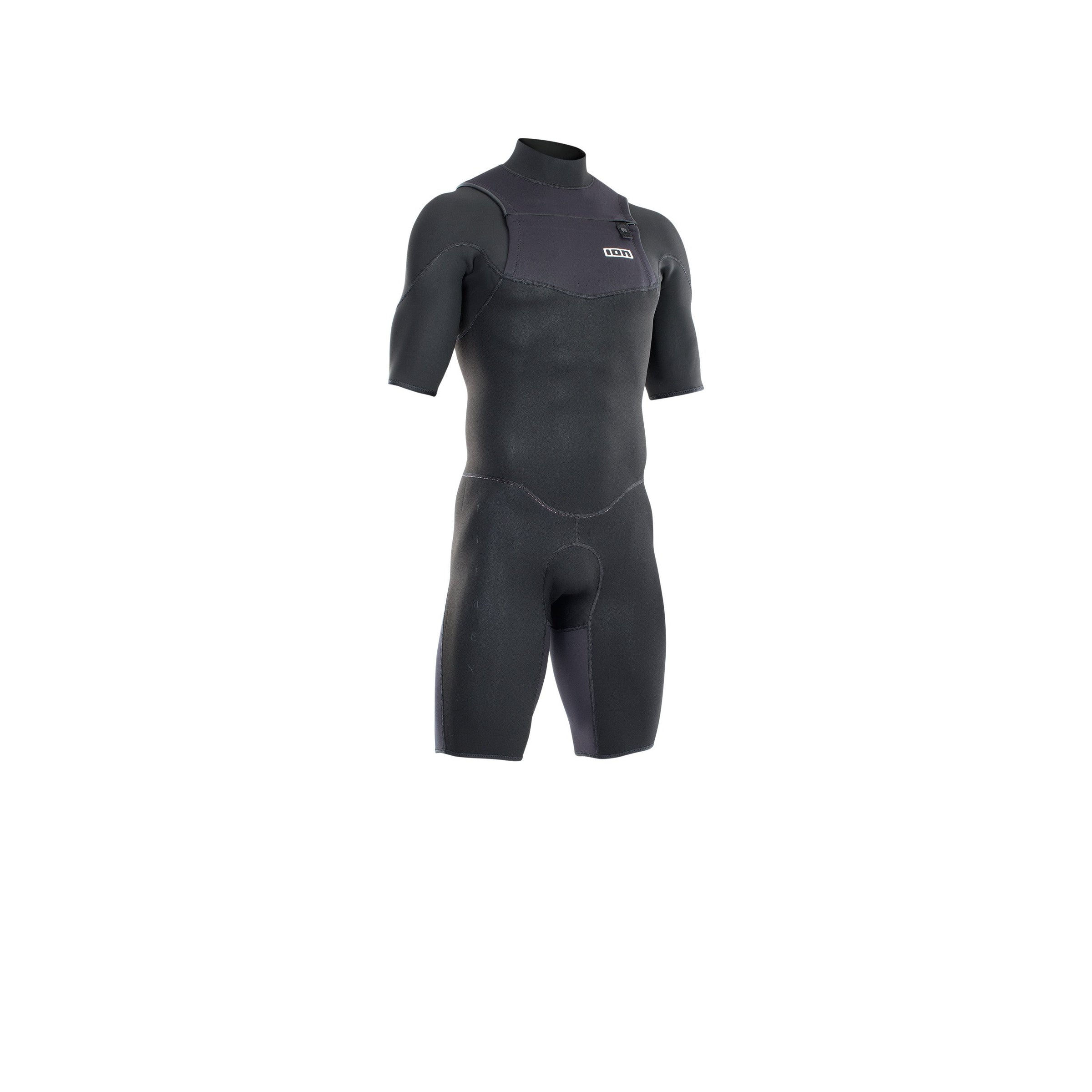 ION Element 2/2 Shorty SS Front Zip mens wetsuit in black