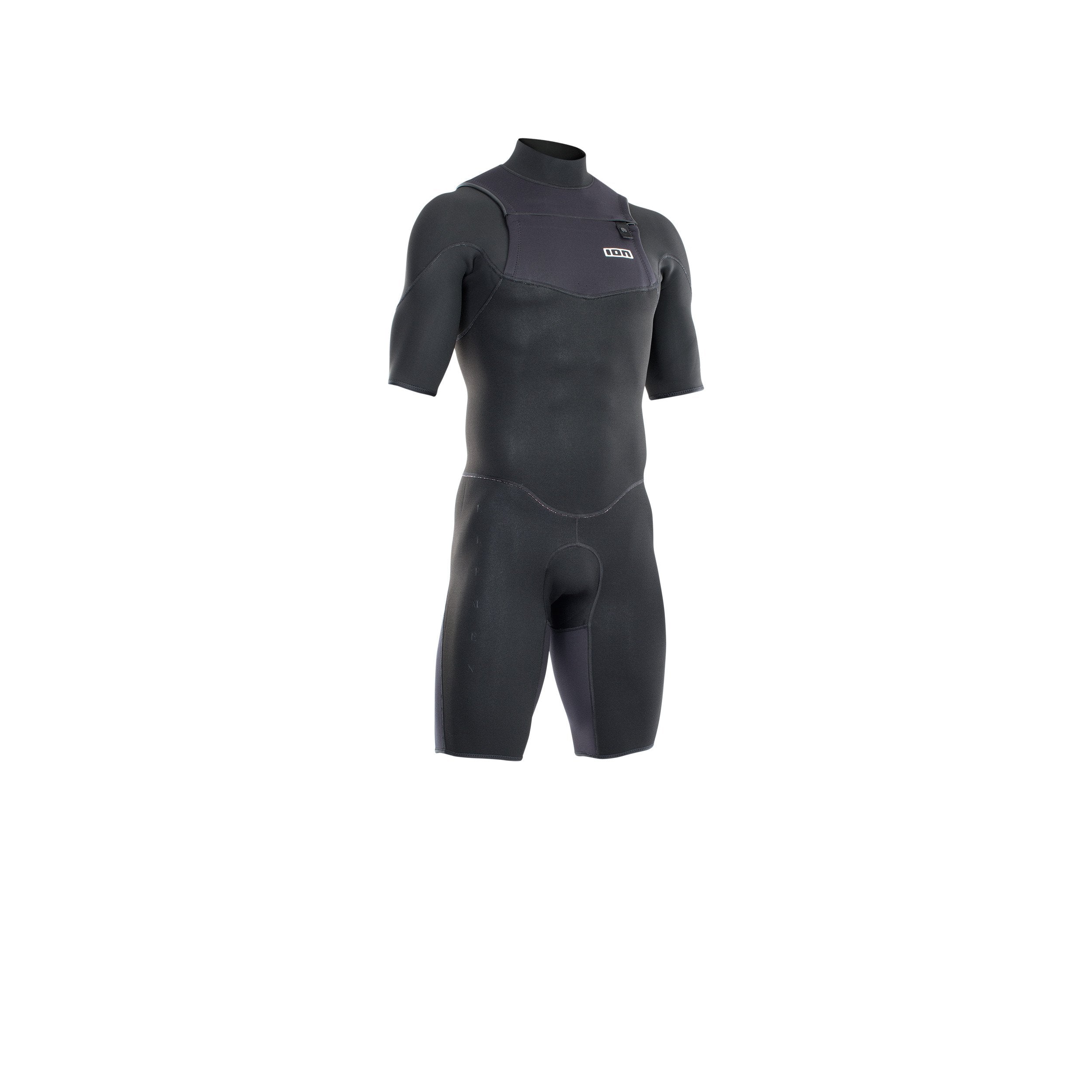 ION Element 2/2 Shorty SS Front Zip mens wetsuit in black