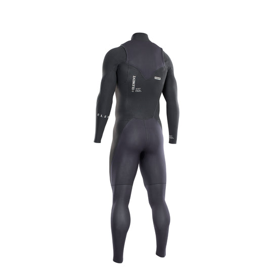 ION Element 5/4 Men's Wetsuit Back View, Studio Image