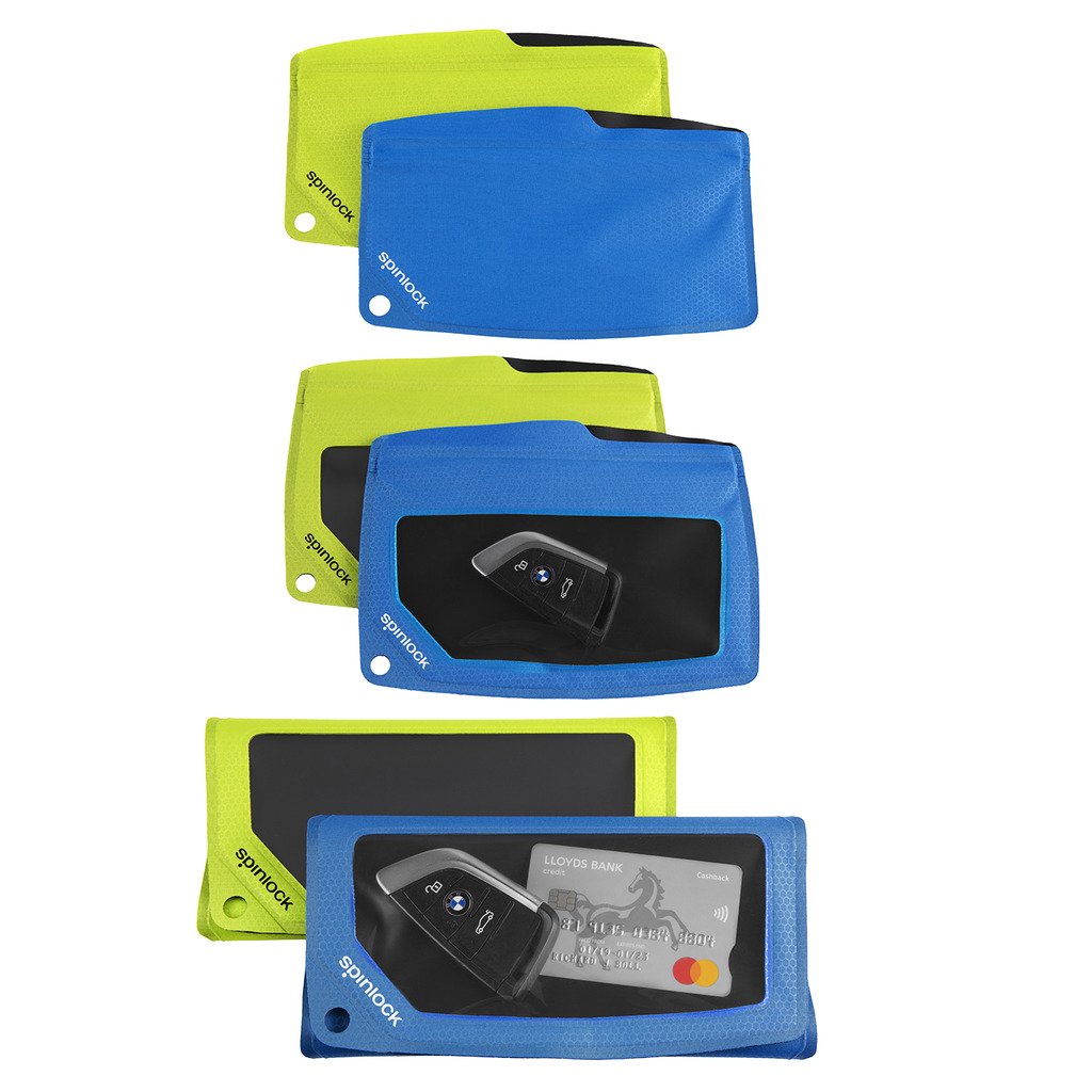 Spinlock Waterproof Packs in Yellow and Blue