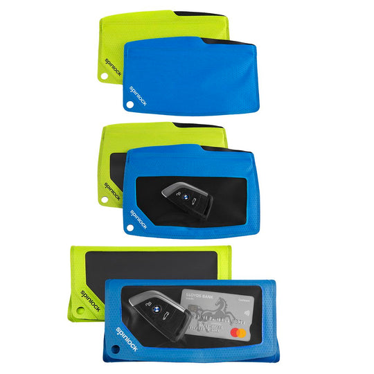 Spinlock Waterproof Packs in Yellow and Blue