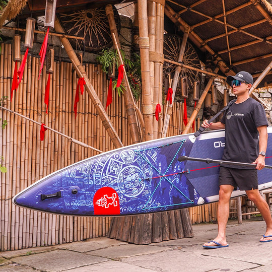 Starboard Touring S Blue Wave Deluxe SC 12'6 x 28" x 4.75" Paddleboard