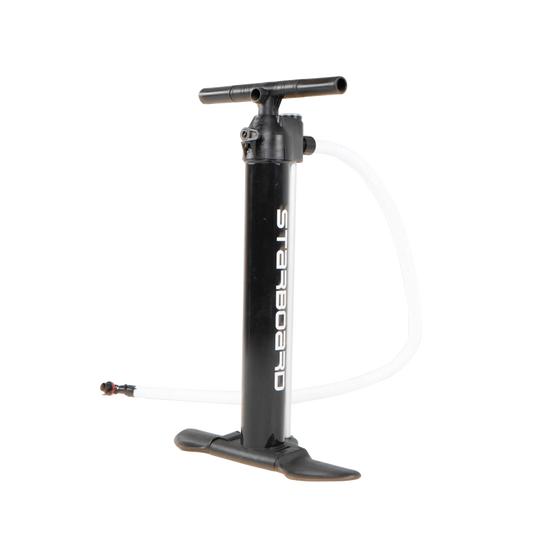Image of a black Starboard Tiki SUP Pump.