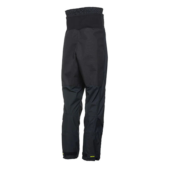 Studio image of the back of a pair of Yak Chinook Dry Trousers.